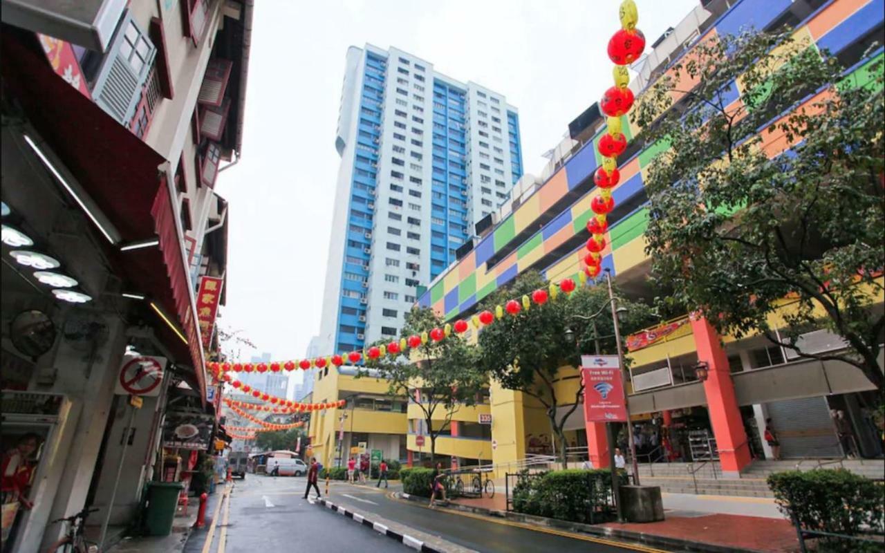 Cube Boutique Capsule Hotel At Chinatown Singapore Buitenkant foto